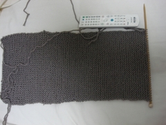 男の編み物